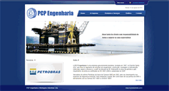 Desktop Screenshot of pcpengenharia.com.br