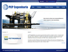 Tablet Screenshot of pcpengenharia.com.br